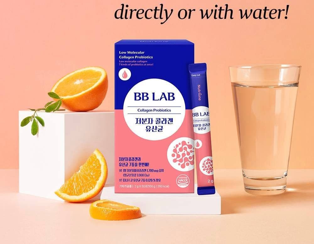 BB LAB Low Molecular Collagen Probiotics 2g x 50 Sticks