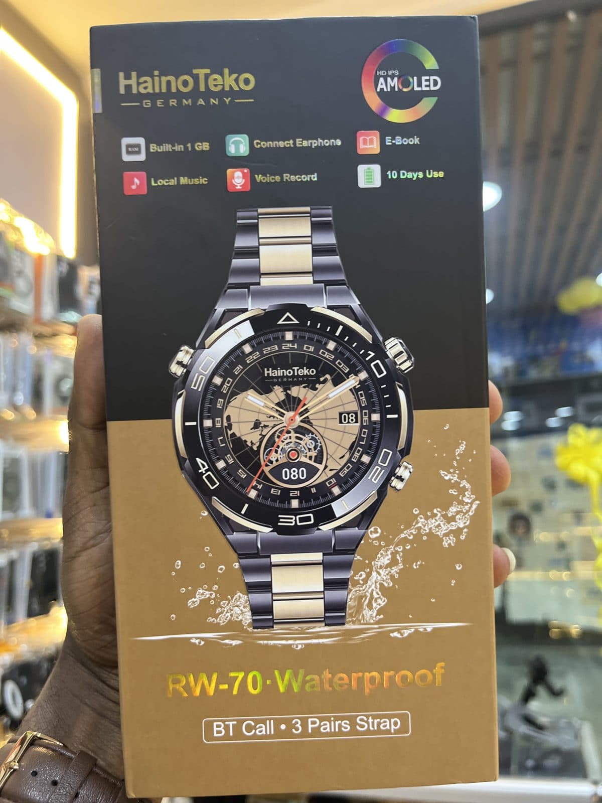 Haino Teko RW-70 Waterproof Smartwatch