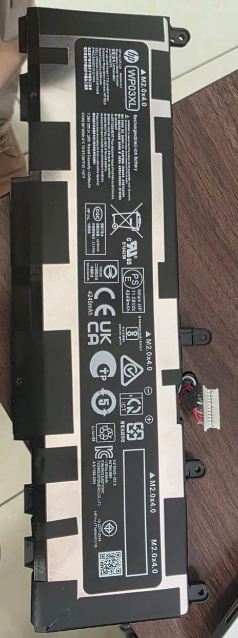 laptop battery 🔋