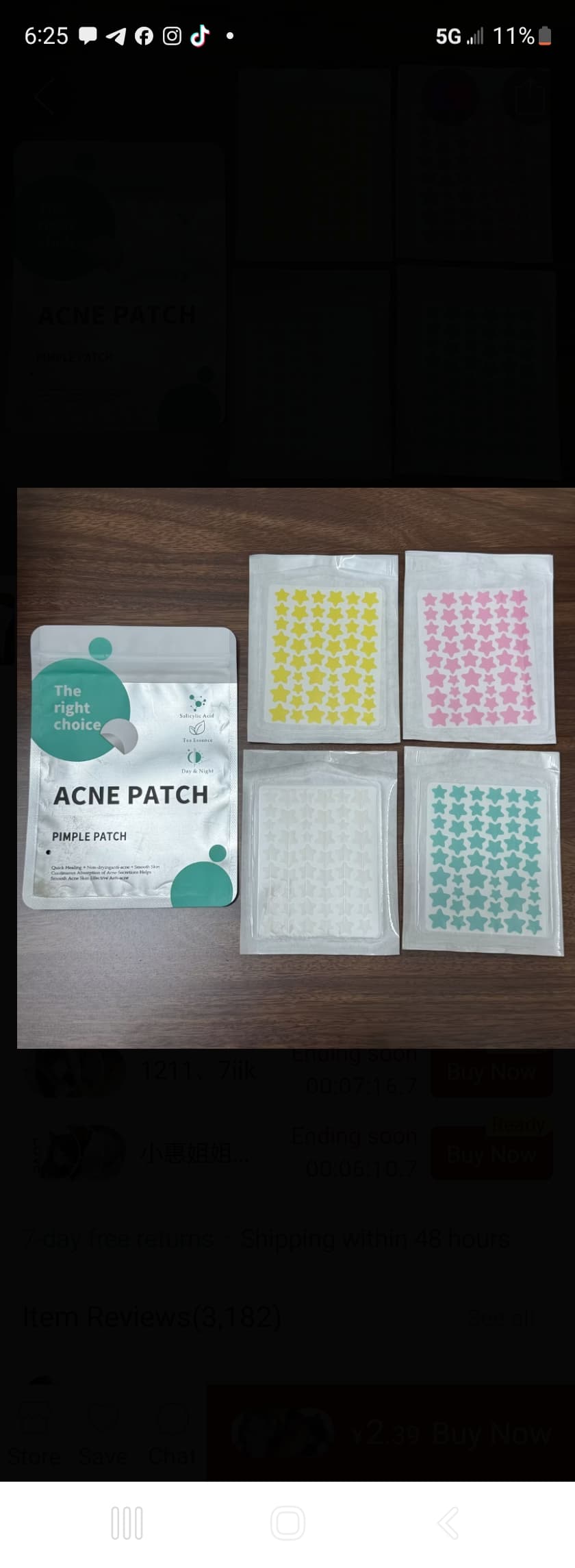 Pimple patches