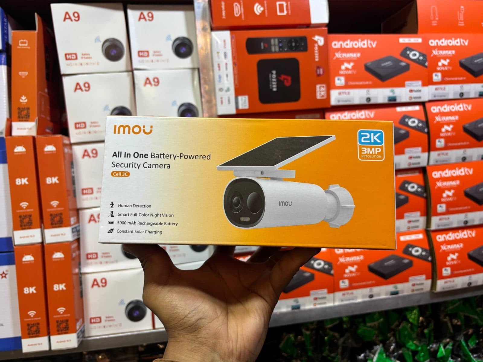 IMOU CELL 3C BATTERY 🔋 SOLAR CAMERA