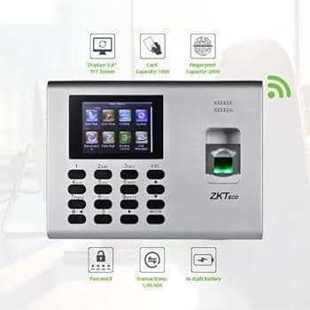 zkteco k40 pro time attendance terminal