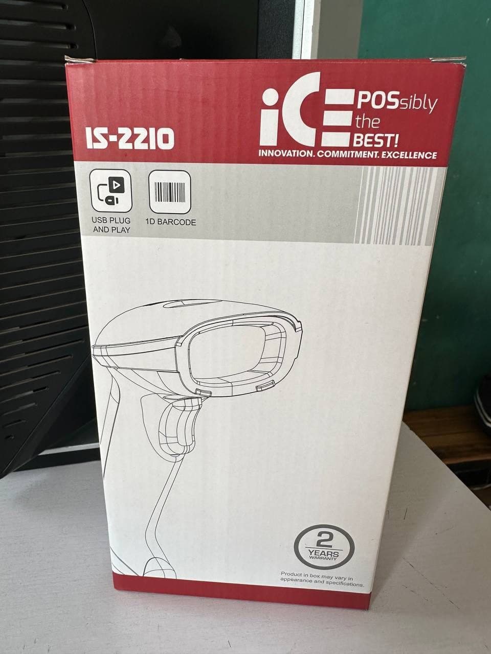 ICE 1D barcode scanner