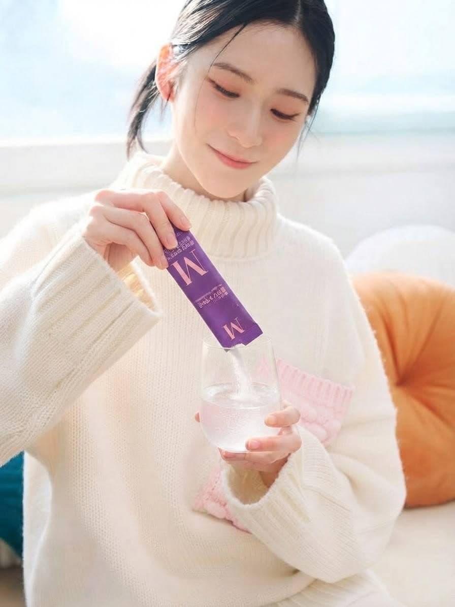 💜 Hanmi Natural Nutrition M Collagen Mucin Glutathione 3g x 30 Sticks