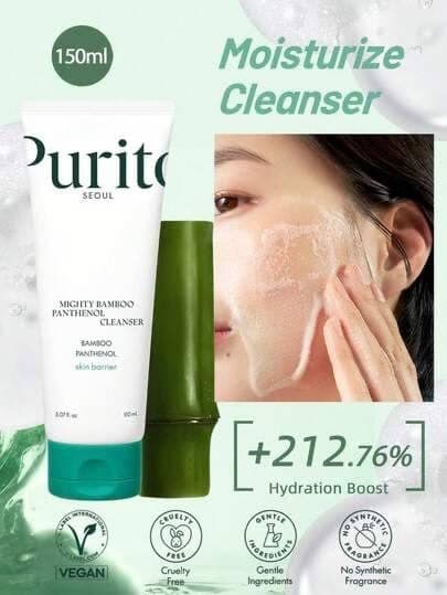Purito Seoul Mighty Bamboo Panthenol Cleanser 150ml