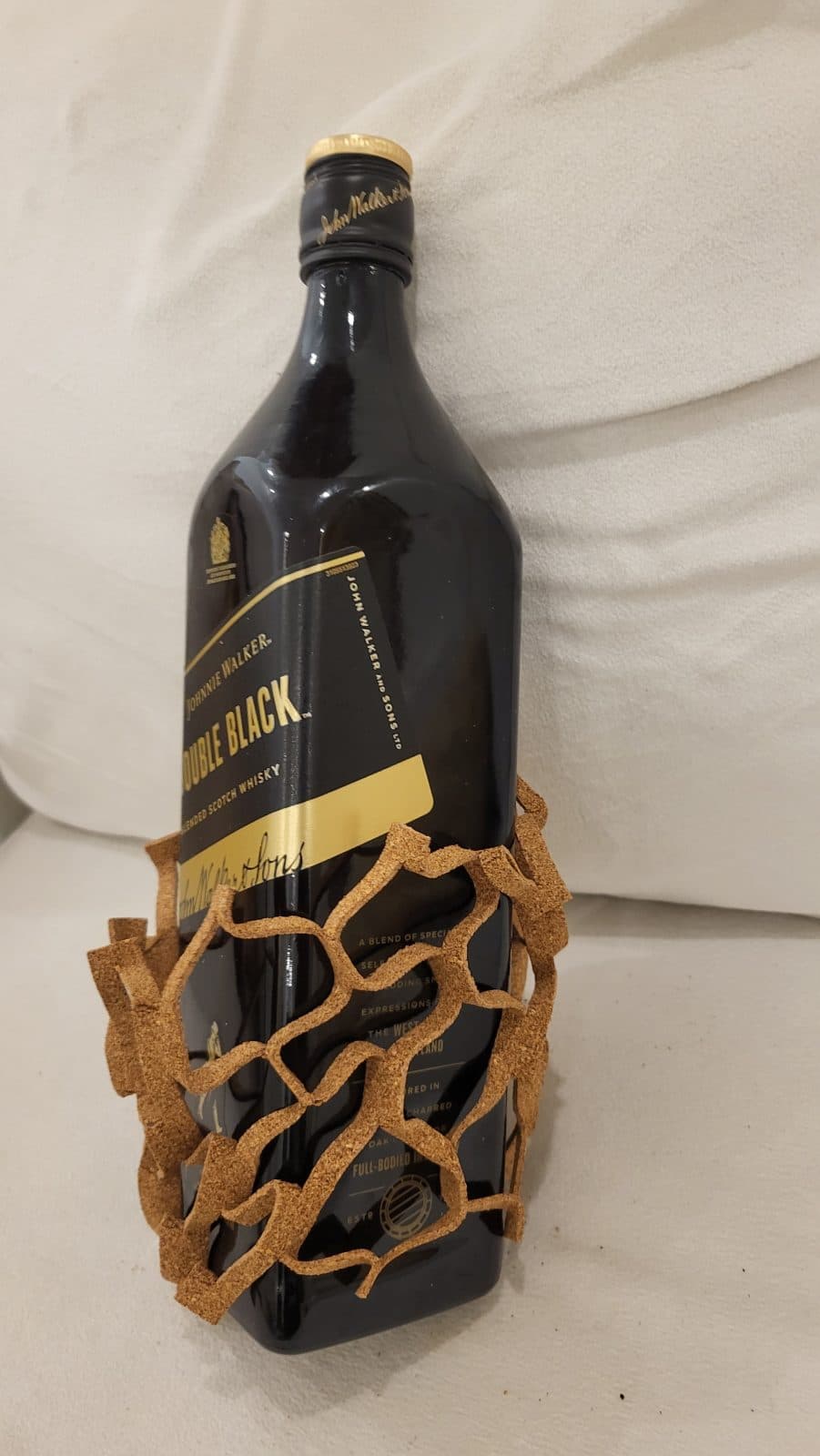 Double black label whiskey