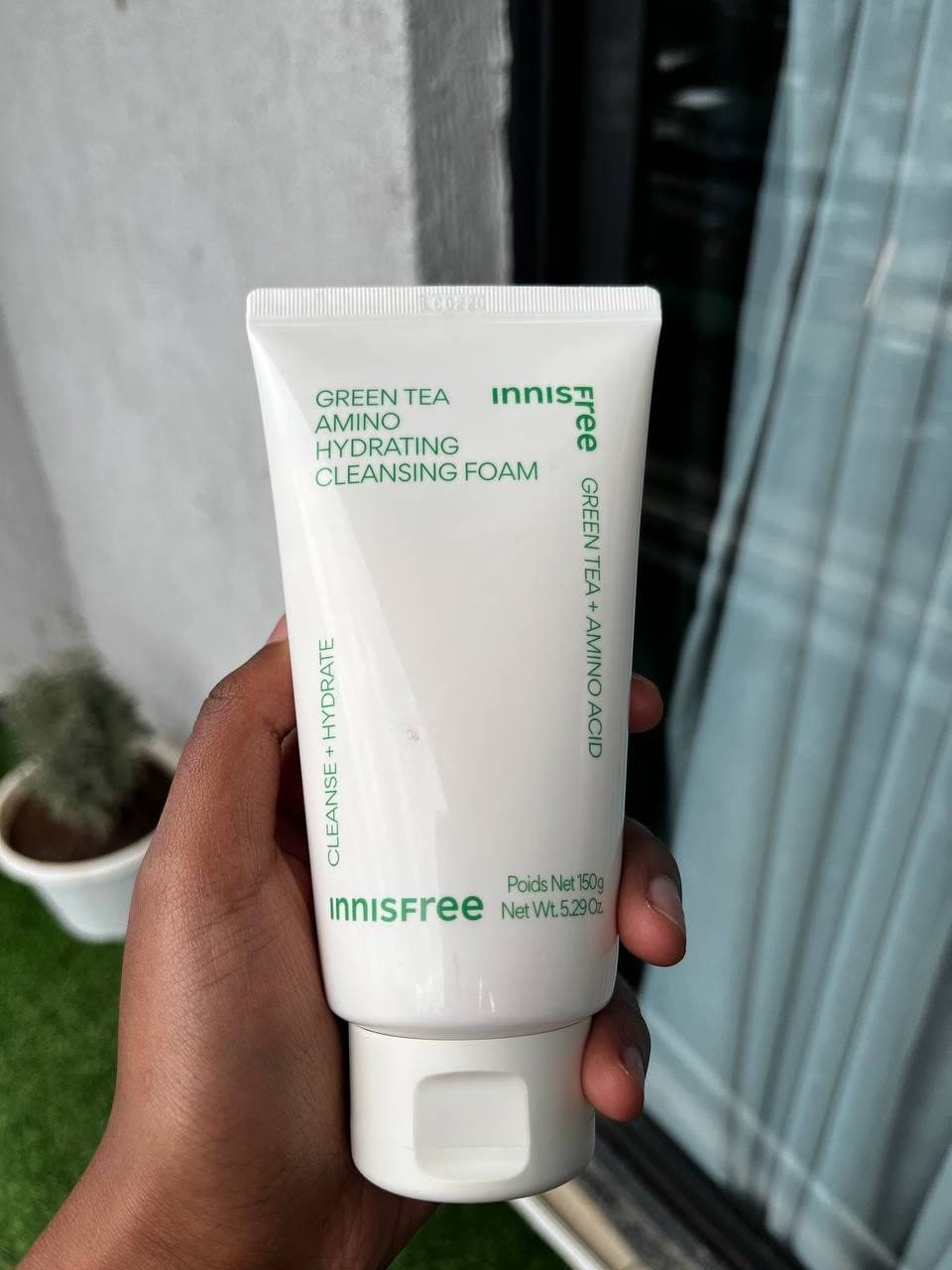 Innisfree Green Tea Amino Hydrating Cleansing Foam 150g