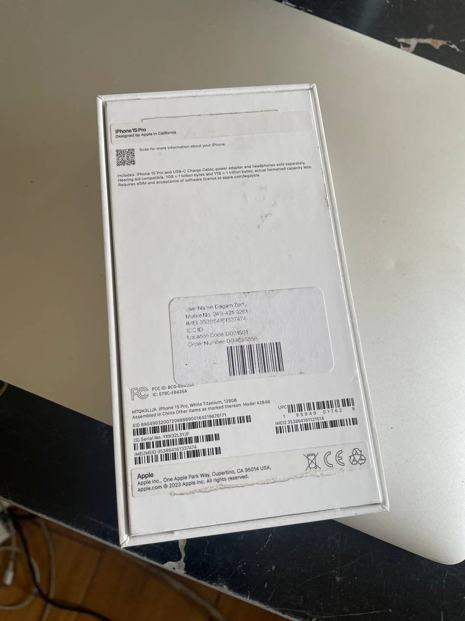 Iphone 15 pro