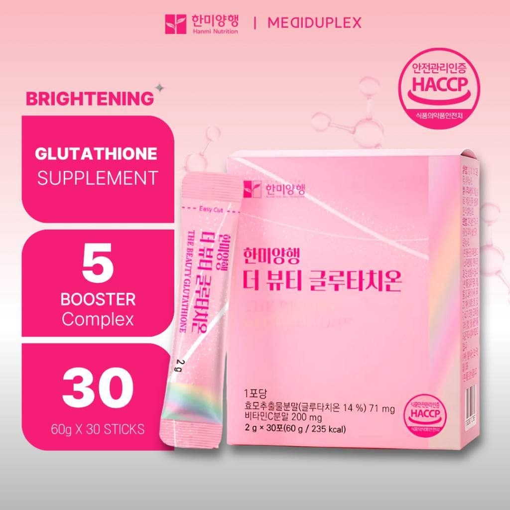 Hanmi Natural Nutrition The Beauty Glutathione 2g x 30 Sticks