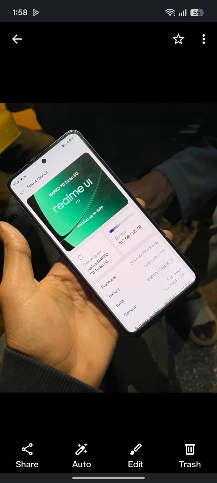 Realme Narzo 70Turbo 5G