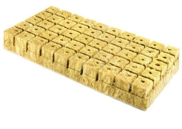 Rockwool sponges