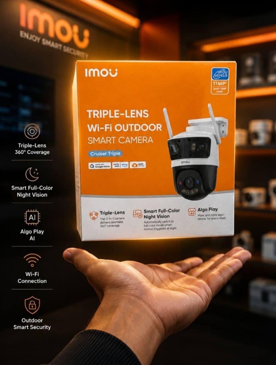 Imou triple lense
