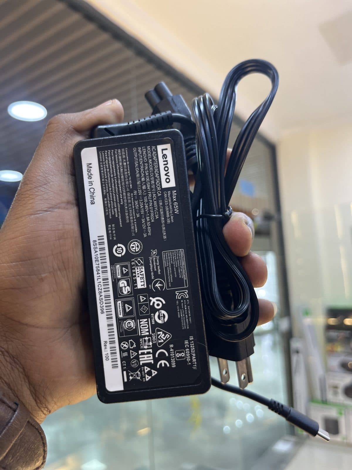 Lenovo 65W USB-C AC Laptop Adapter