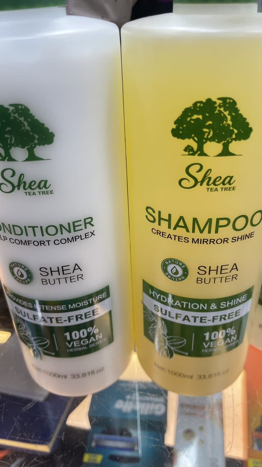 Shea Tea tree - Shea Butter shampoo & conditioner