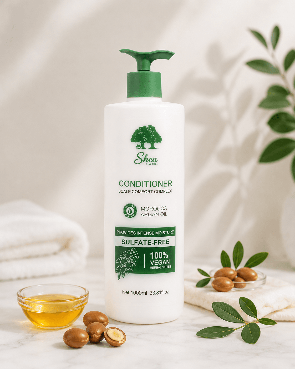 Shea tea tree Argan Oil