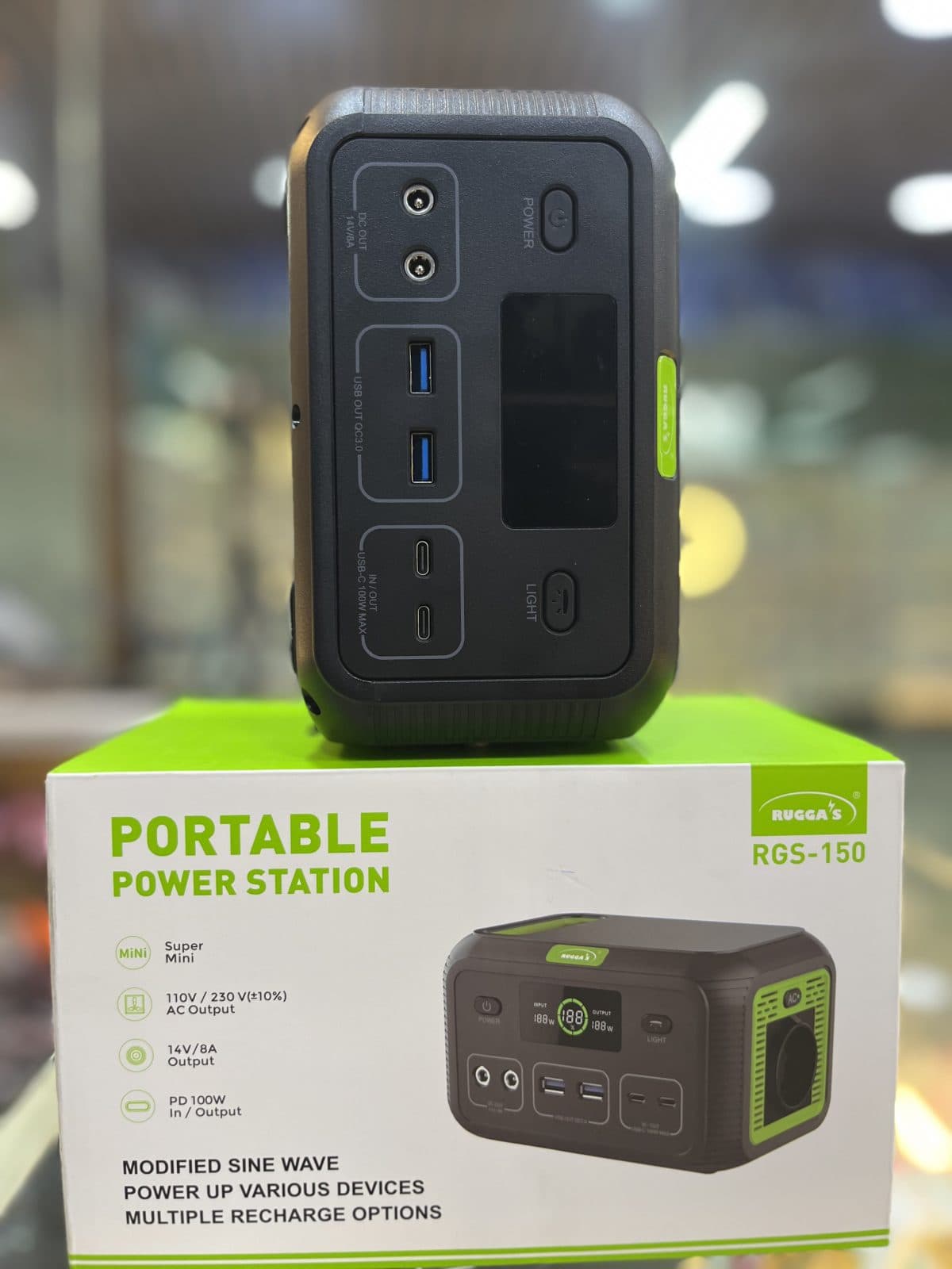 Rugga's RGS-150 Portable Power Station
