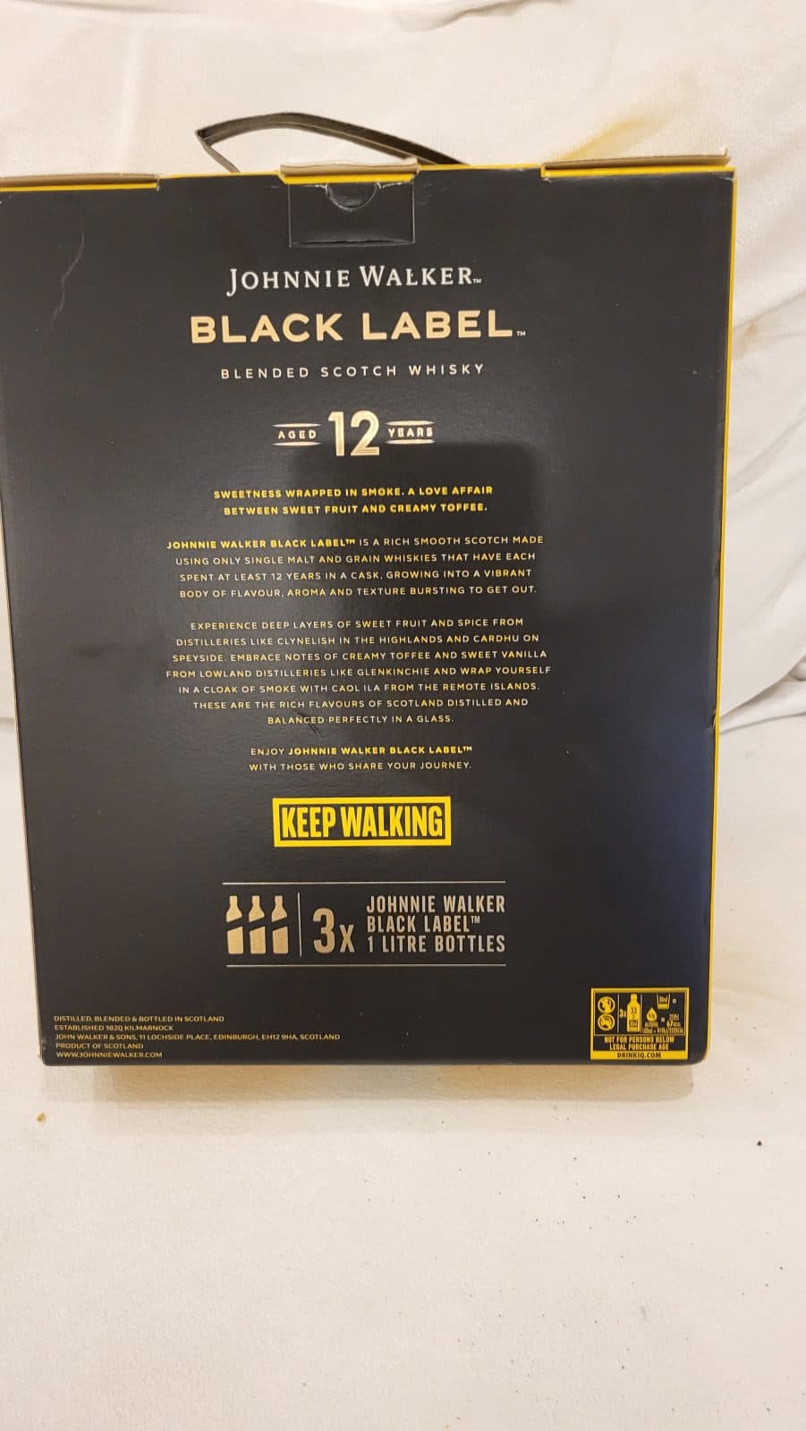 3 in 1 black label whiskey