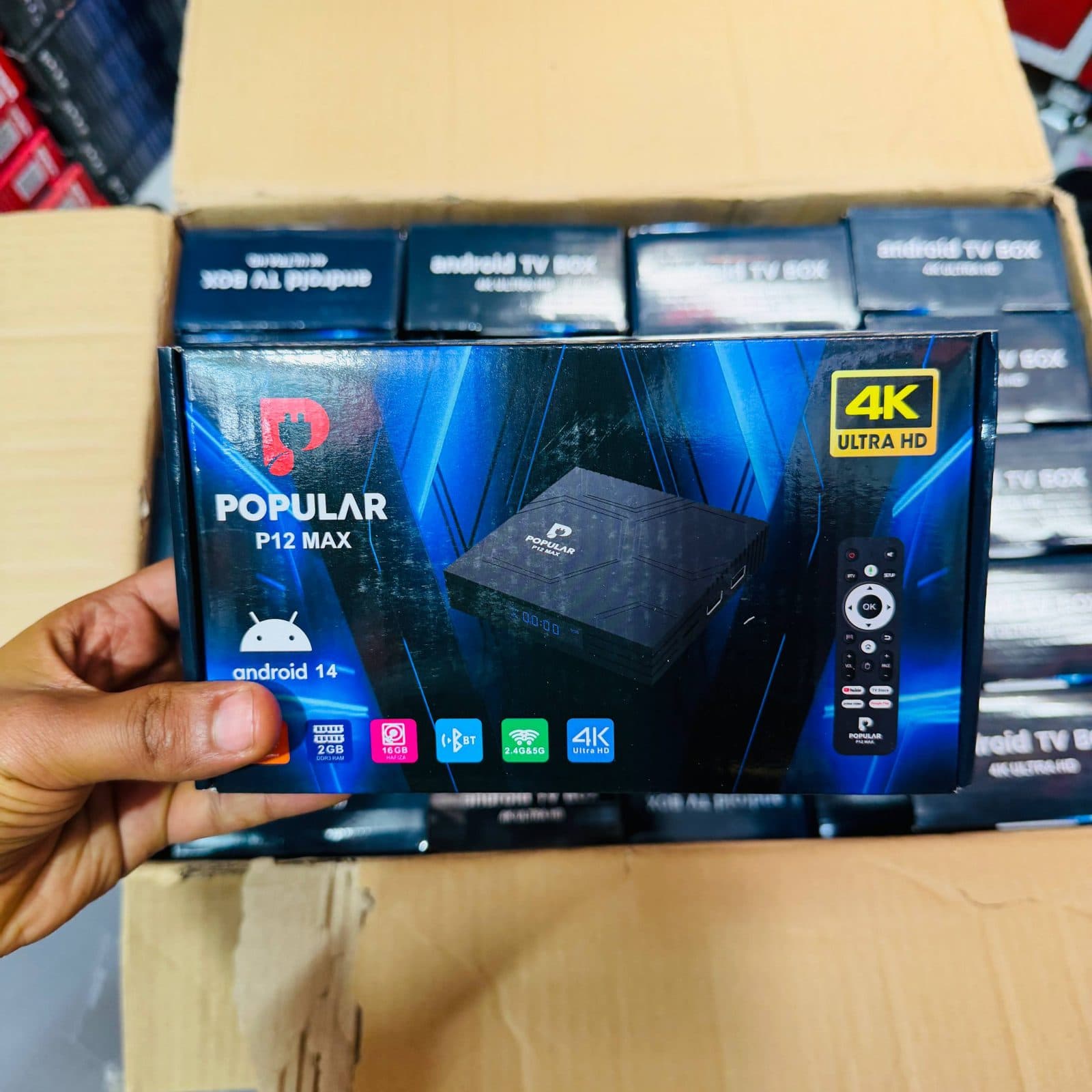 Popular P12 TV BOX