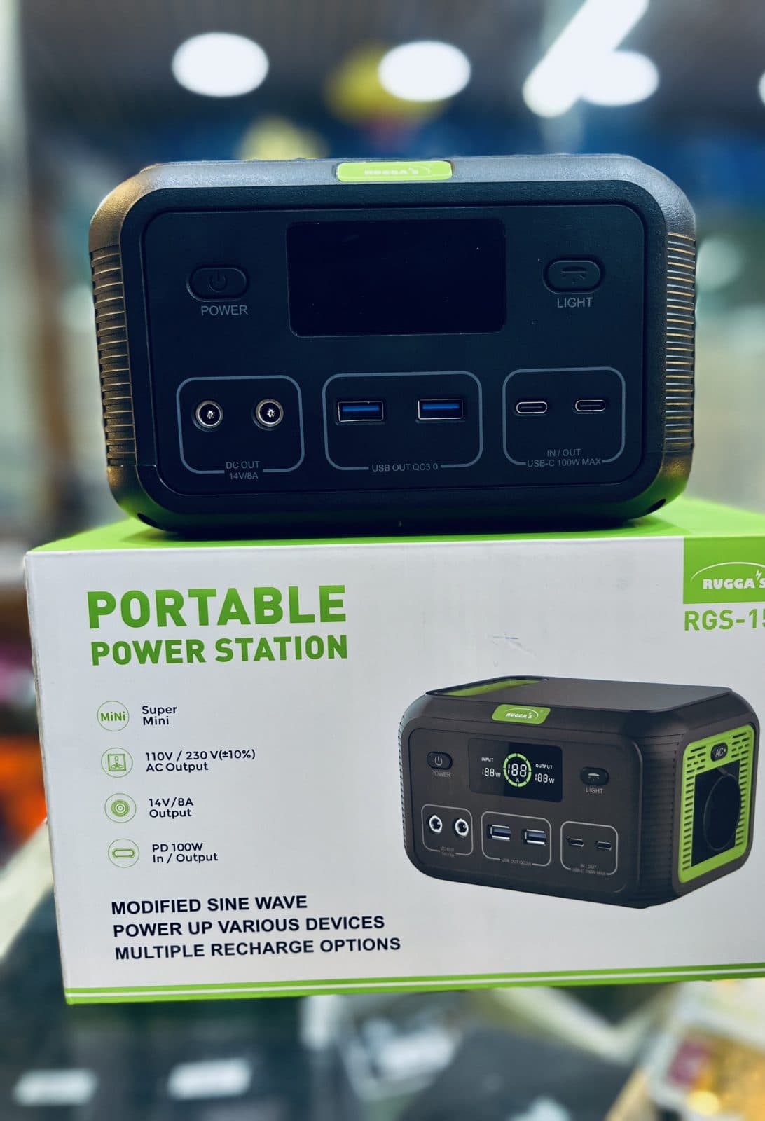 Rugga's RGS-150 Portable Power Station